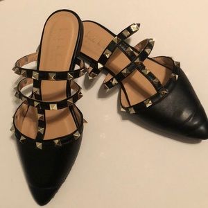 Nicole Miller Stud Mules